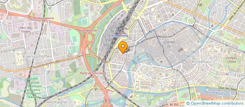 localisation de l'entreprise L'AMANDINE à STRASBOURG
