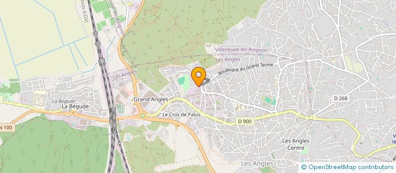 localisation de l'entreprise L AMANDINE à LES ANGLES