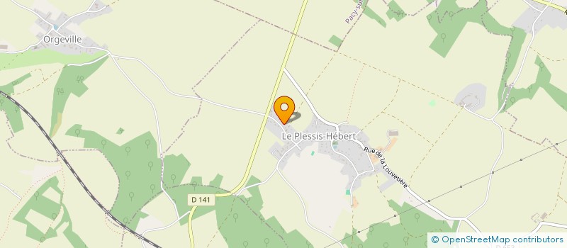 localisation de l'entreprise L'AMANDOULOU  LE PLESSIS-HEBERT