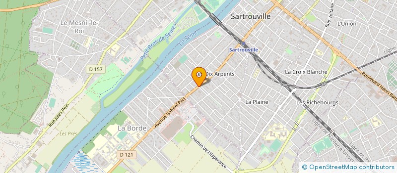 localisation de l'entreprise L'AMARANTE à SARTROUVILLE