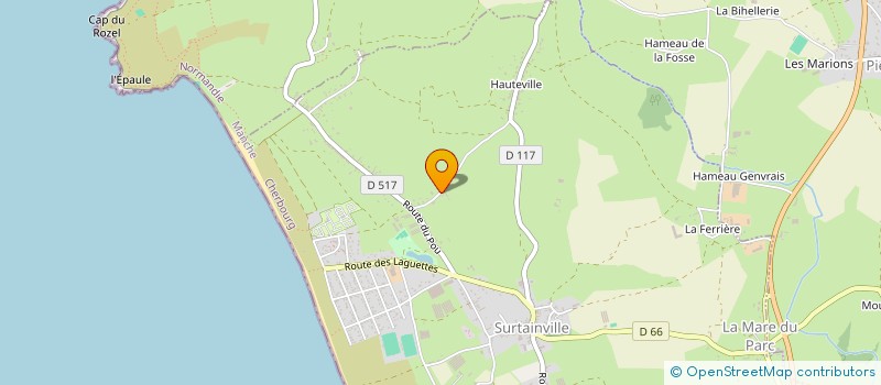 localisation de l'entreprise L AMARRE  SURTAINVILLE