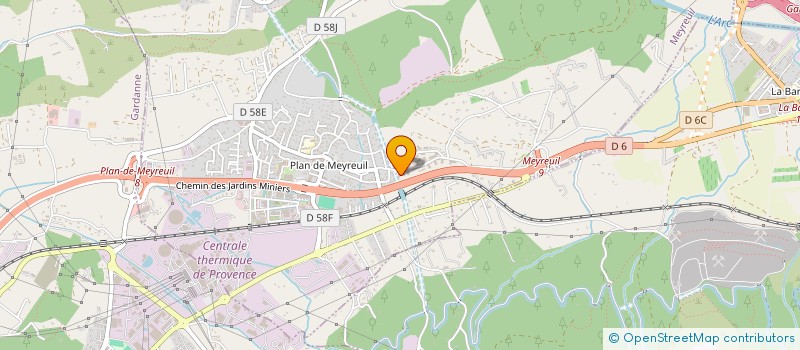 localisation de l'entreprise L'AMARRE  MEYREUIL