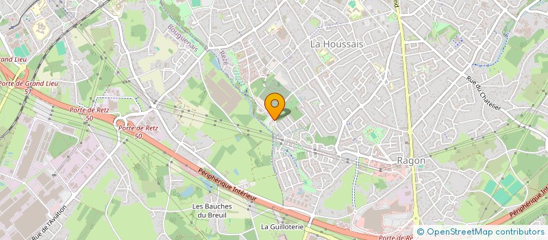 localisation de l'entreprise L'AMARREZ à REZE