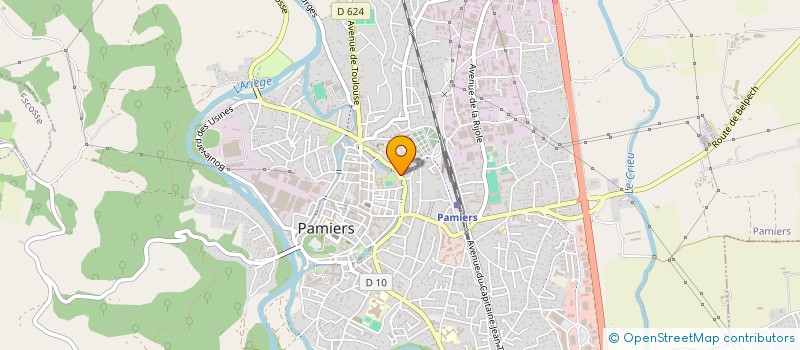 localisation de l'entreprise L'AMASSAR à PAMIERS