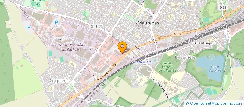 localisation de l'entreprise L'AMAURY FIO à COIGNIERES