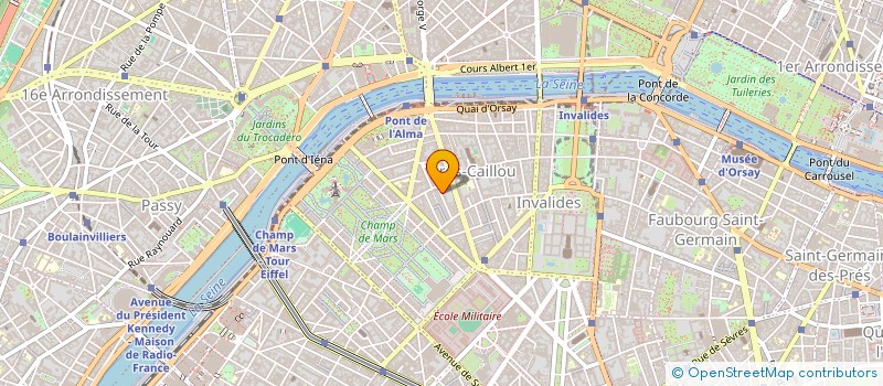 localisation de l'entreprise L'AMBASSADE DE ROUMANIE EN FRANCE à PARIS