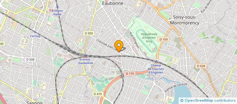 localisation de l'entreprise L'AMBASSADE DU DELICE à EAUBONNE