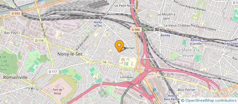 localisation de l'entreprise L'AMBASSADE DU MERLAN à NOISY-LE-SEC
