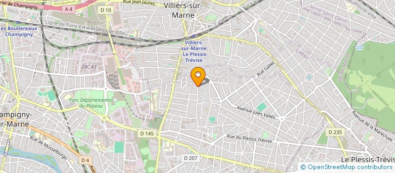 localisation de l'entreprise L'AMBASSADE LANGUEDOCIENNE à CHAMPIGNY-SUR-MARNE