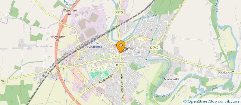 localisation de l'entreprise L'AMBASSADEUR DE LA CUISINE à RUFFEC