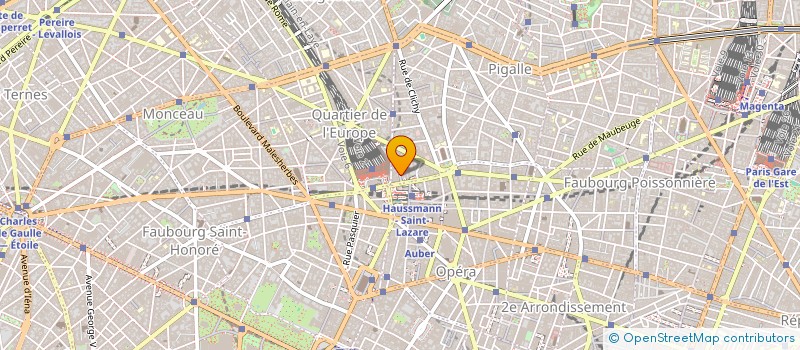localisation de l'entreprise L'AMBIANCE à PARIS