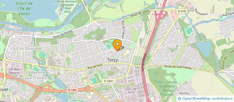 localisation de l'entreprise L'AMBIANCE à TORCY