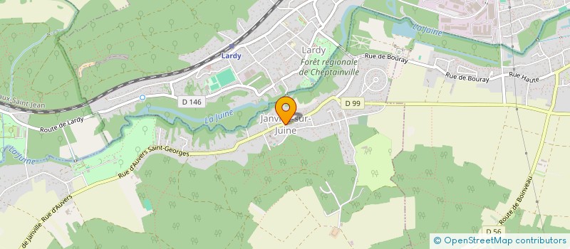 localisation de l'entreprise L'AMBIGU COMIQUE  JANVILLE-SUR-JUINE