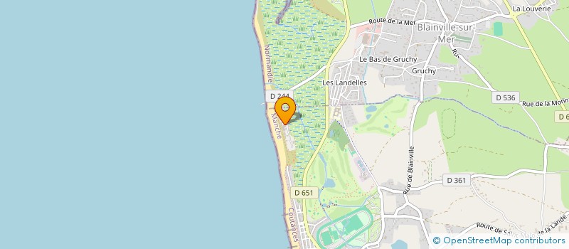 localisation de l'entreprise L'AMBRE MARINE à AGON-COUTAINVILLE