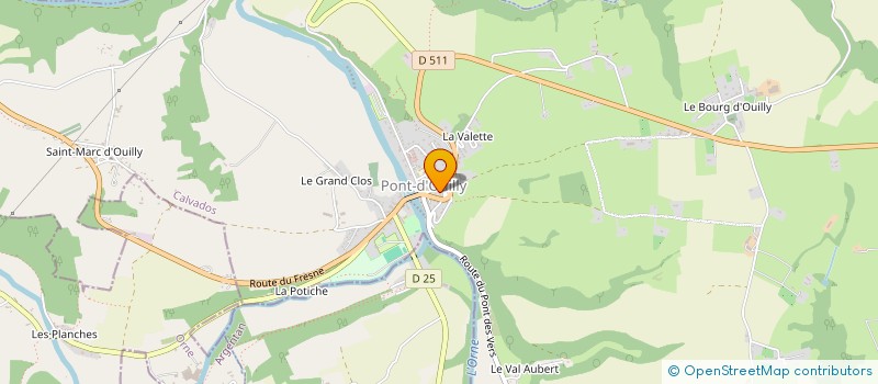 localisation de l'entreprise L'AMBROISIEBL à ATHIS-VAL DE ROUVRE