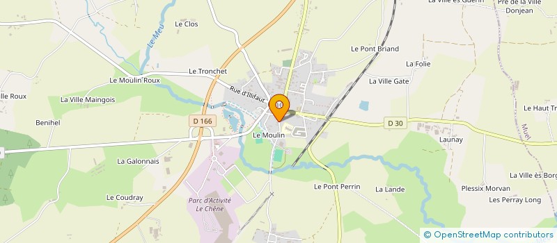 localisation de l'entreprise L'AME AGIT EN BROCELIANDE  GAEL