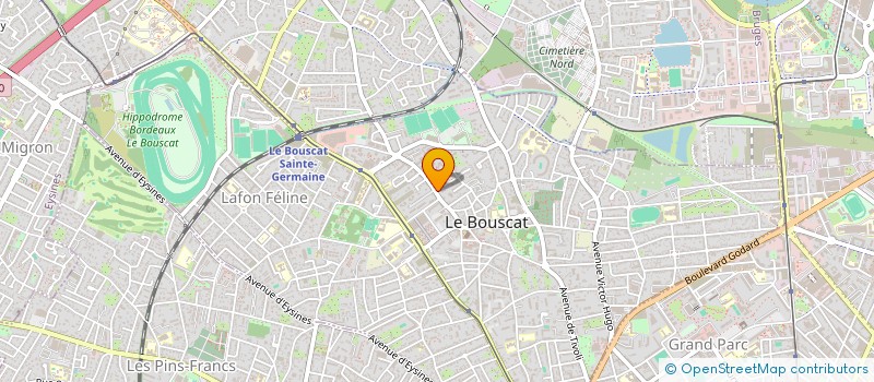 localisation de l'entreprise L'AME DE PARQUET à LE BOUSCAT
