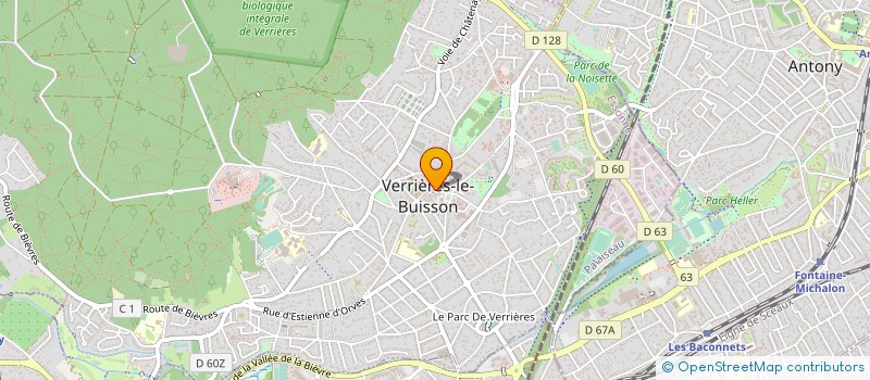 localisation de l'entreprise L'AME DU RASOIR à VERRIERES-LE-BUISSON