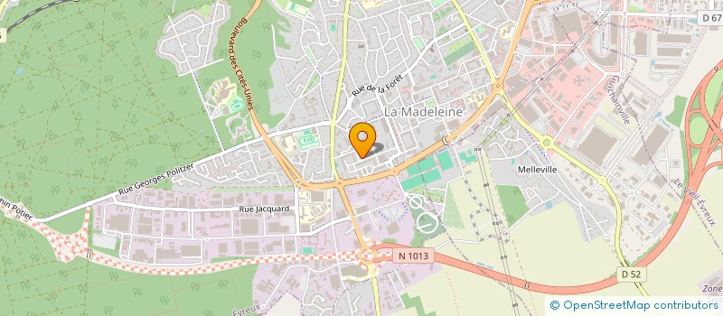 localisation de l'entreprise L'AME ORALE  EVREUX