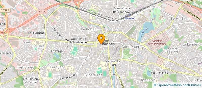 localisation de l'entreprise L'AME SON à VANNES