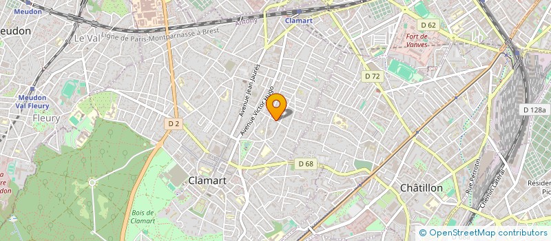localisation de l'entreprise L'AME SON PRODUCTIONS à CLAMART