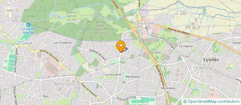 localisation de l'entreprise L'AMEGAL  LE HAILLAN