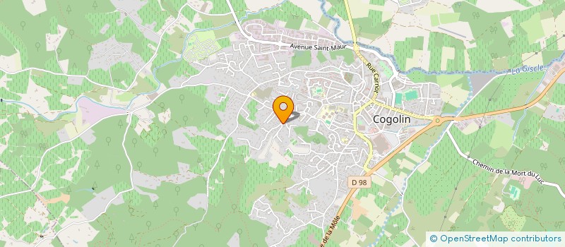 localisation de l'entreprise L'AMER BAR à COGOLIN