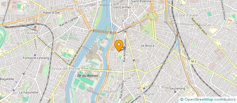 localisation de l'entreprise L'AMI BERTH  TOULOUSE