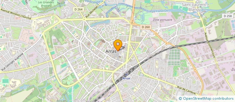 localisation de l'entreprise L'AMI BIDASSE à ARRAS