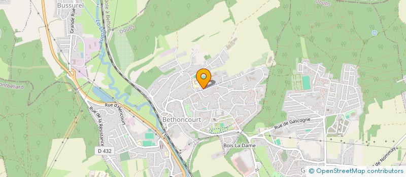 localisation de l'entreprise L'AMI COMMERCIAL  BETHONCOURT