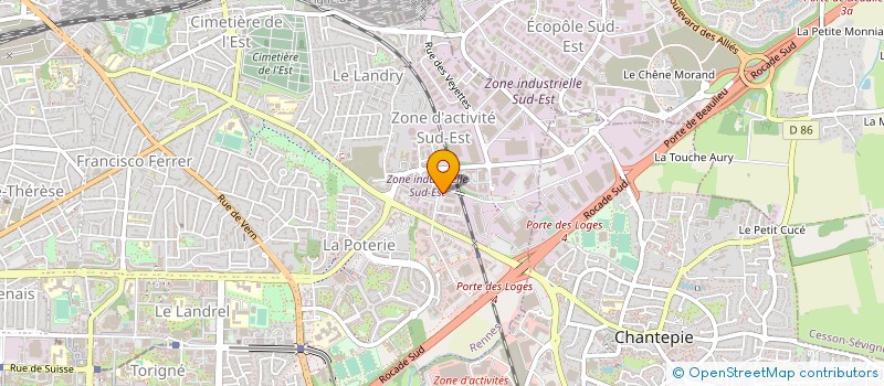 localisation de l'entreprise L'AMI DU PAIN à RENNES
