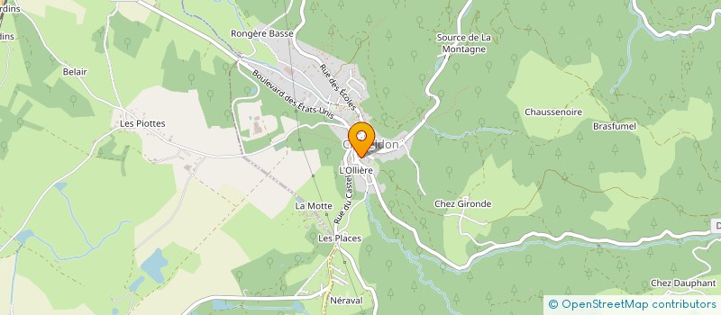 localisation de l'entreprise L AMI DU PAIN  CHATELDON