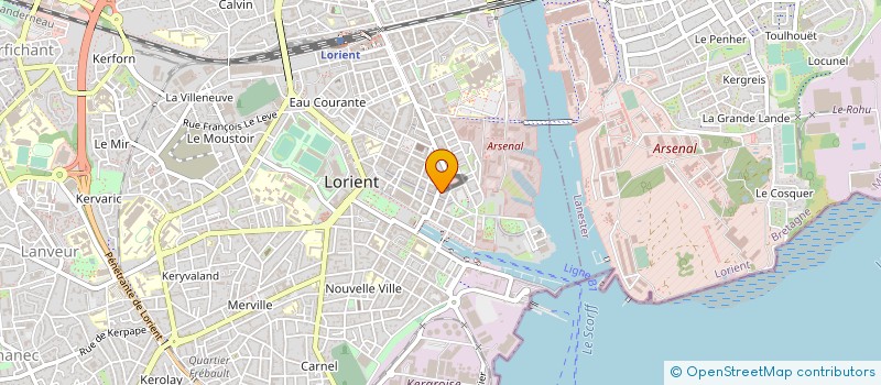 localisation de l'entreprise L'AMI DU PAIN à LORIENT