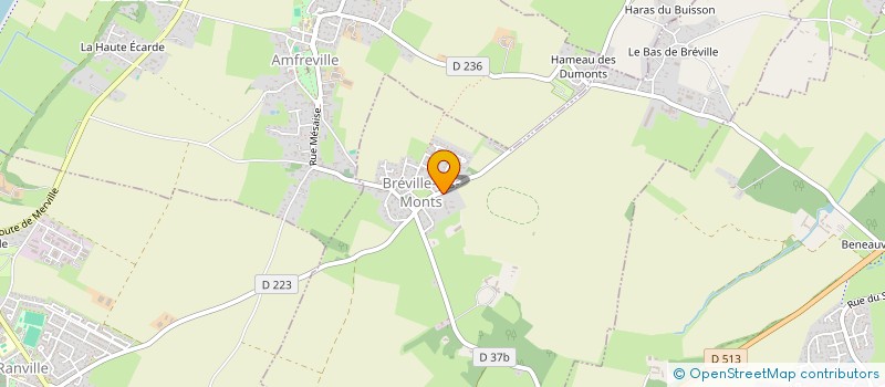 localisation de l'entreprise L'AMI DU PAIN  BREVILLE-LES-MONTS