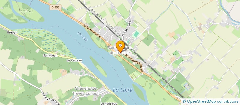 localisation de l'entreprise L'AMI DU PAIN  GENNES-VAL-DE-LOIRE