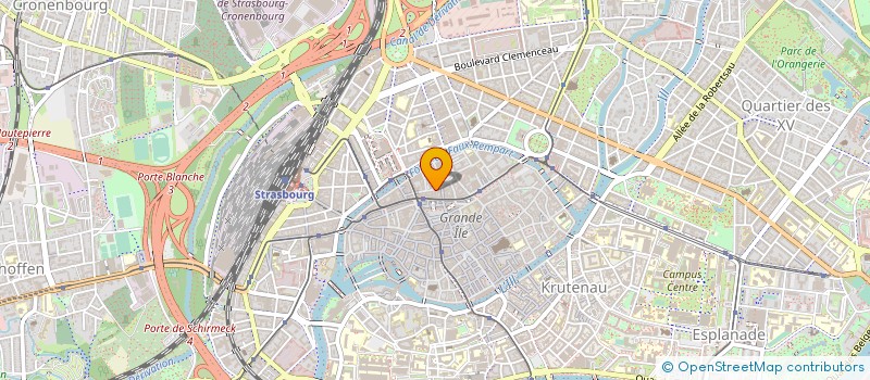 localisation de l'entreprise L'AMI DU PEUPLE à STRASBOURG