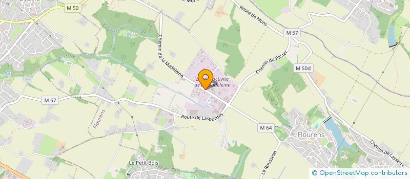 localisation de l'entreprise L'AMI ELEC à FLOURENS