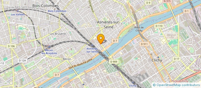 localisation de l'entreprise L'AMI IMMOBILIER CONSEIL à ASNIERES-SUR-SEINE