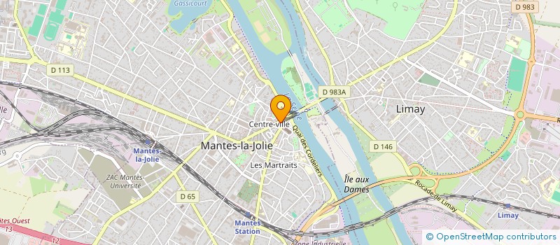 localisation de l'entreprise L'AMI LEON à MANTES-LA-JOLIE