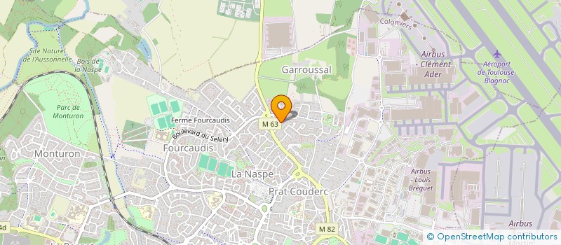 localisation de l'entreprise L'AMIBALLE à COLOMIERS