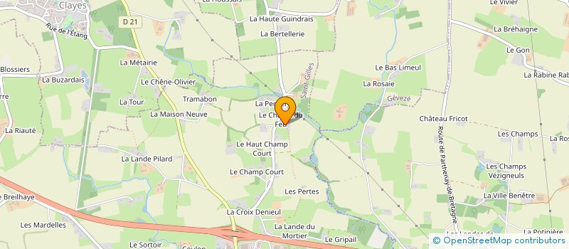 localisation de l'entreprise L'AMIC à SAINT-GILLES