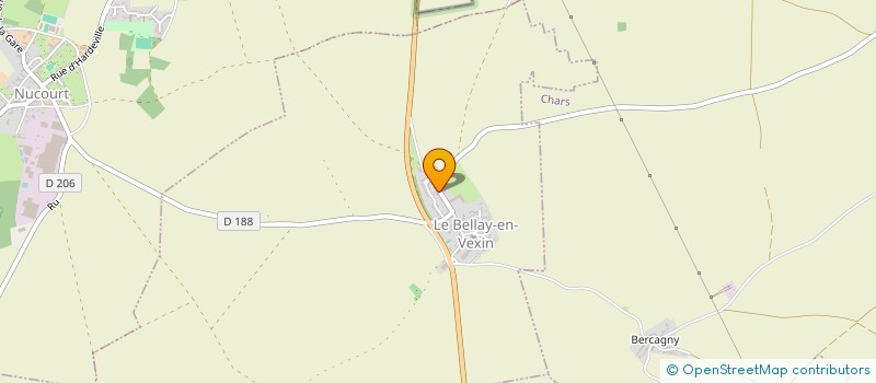 localisation de l'entreprise L'AMICAL  LE BELLAY-EN-VEXIN