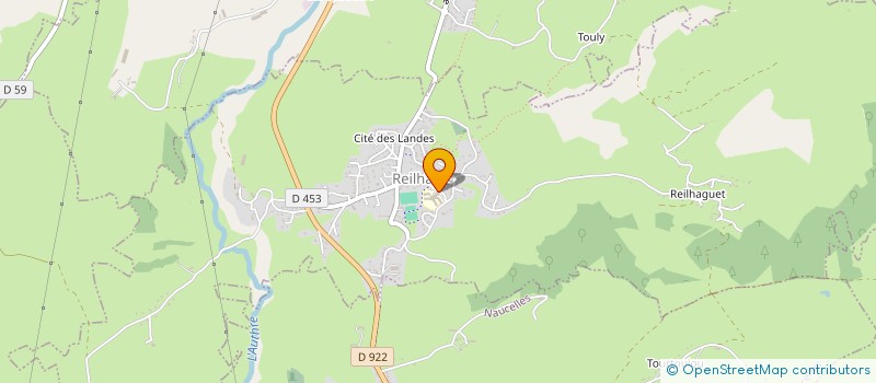 localisation de l'entreprise L'AMICAL DE PRES VERTS à REILHAC