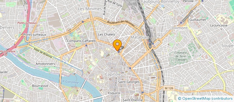 localisation de l'entreprise L'AMICALE  TOULOUSE