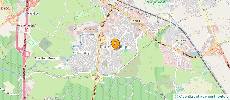 localisation de l'entreprise L'AMICALE CATALANE POUR LA SAUVEGARDE DU PATRIMOINE DES VEHICULES ANCIENS à PERPIGNAN