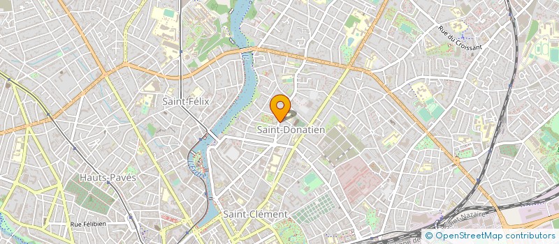 localisation de l'entreprise L'AMICALE DE LA FRIPERIE à NANTES
