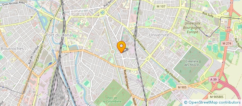 localisation de l'entreprise L'AMICALE DE LA PAPERASSE  DIJON