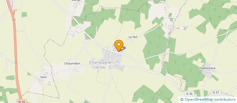 localisation de l'entreprise L'AMICALE DES ACCUEILLIS EN FAMILLE  CHAUNAY