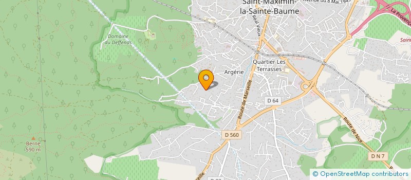 localisation de l'entreprise L'AMICALE DES ANCIENS MARINS à SAINT-MAXIMIN-LA-SAINTE-BAUME