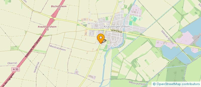 localisation de l'entreprise L'AMICALE DES DONNEURS DE SANG BENEVOLES à KRAUTERGERSHEIM
